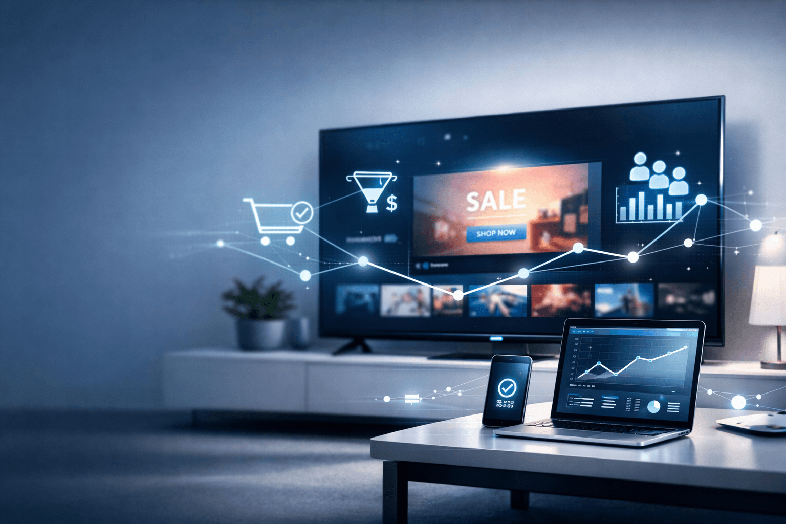 Connected TV als Conversion-Kanal: Voraussetzungen, Herausforderungen und Perspektiven